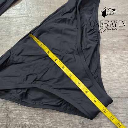 Beautikini Crop Period Swimwear Bikini Swimsuit Size L