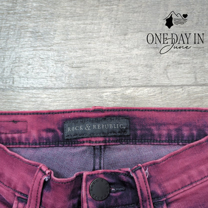 Rock & Republic Straight Leg Jeans Size 6