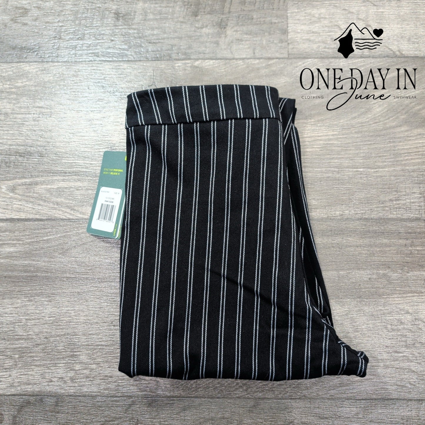 Lysse Striped Trouser Pants Size M