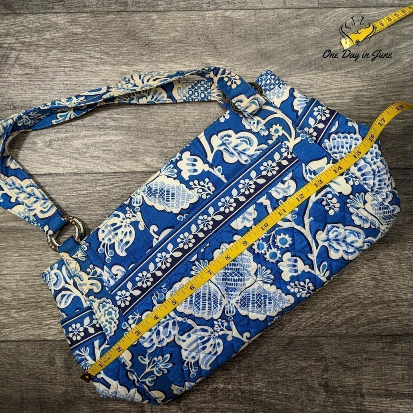 Vera Bradley Large Tote Size 15"X9"