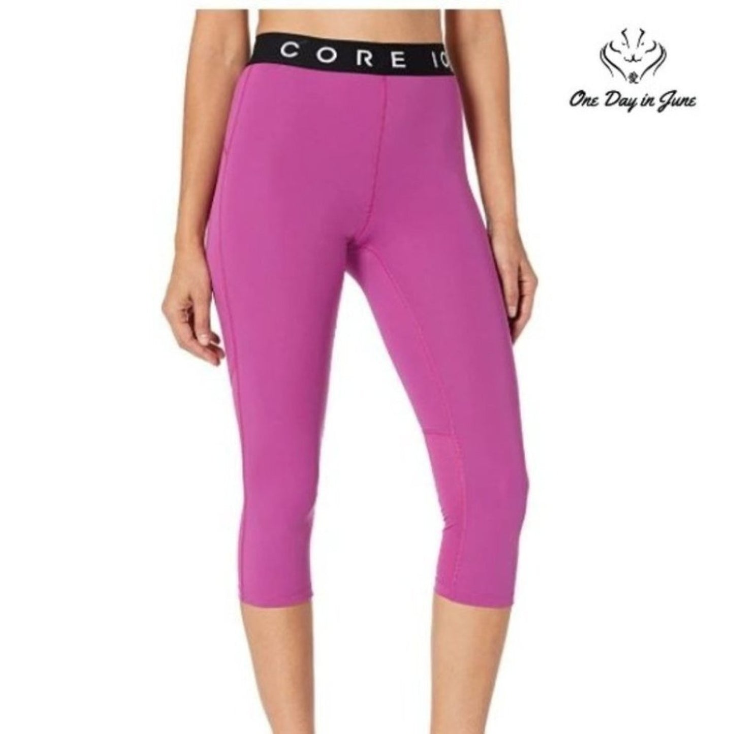 Core 10 Mid Rise Training Capri Legging - 21" Size L