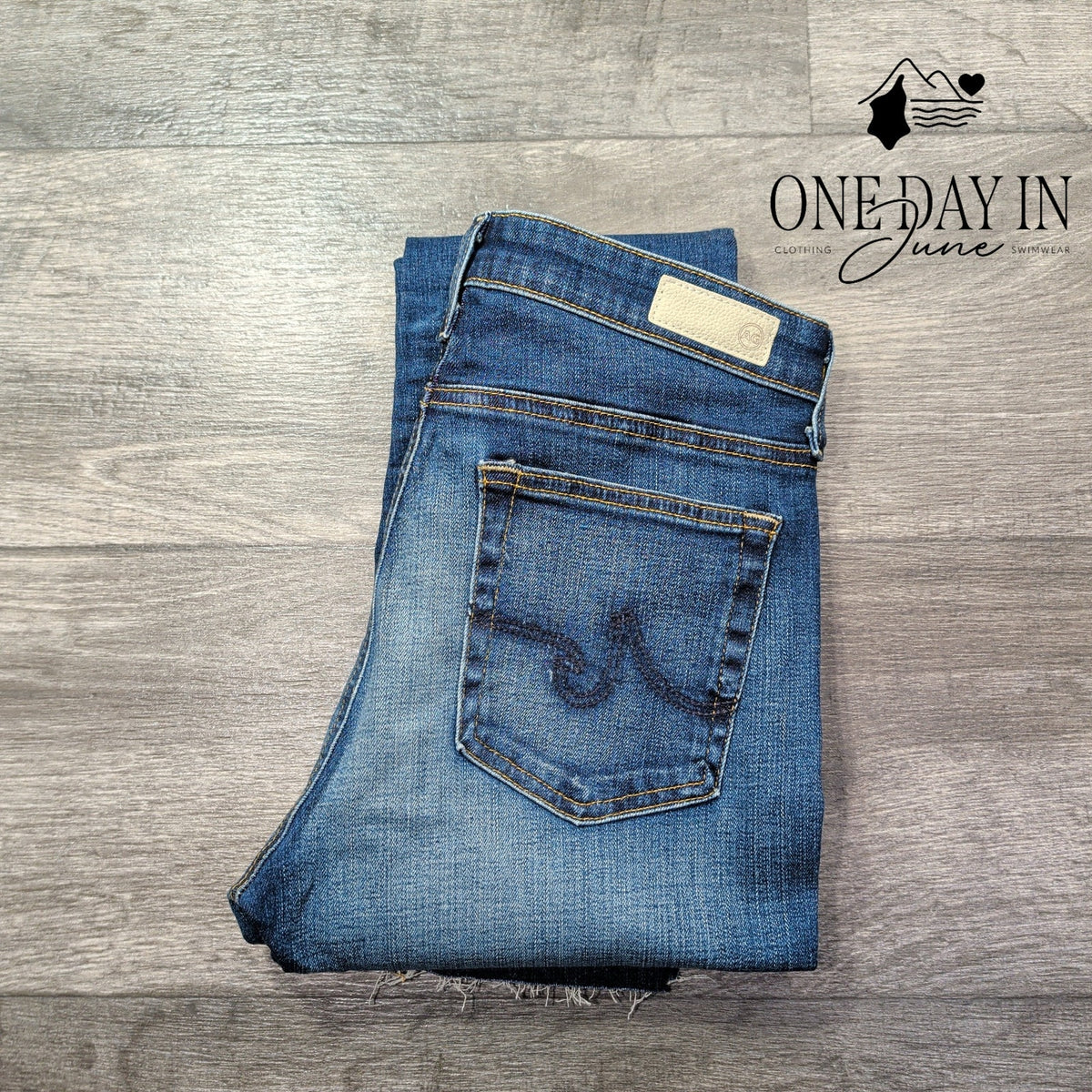 AG Adriano Goldschmied Farrah Skinny Ankle High Rise Jeans Blue NWT Size 4 (27)