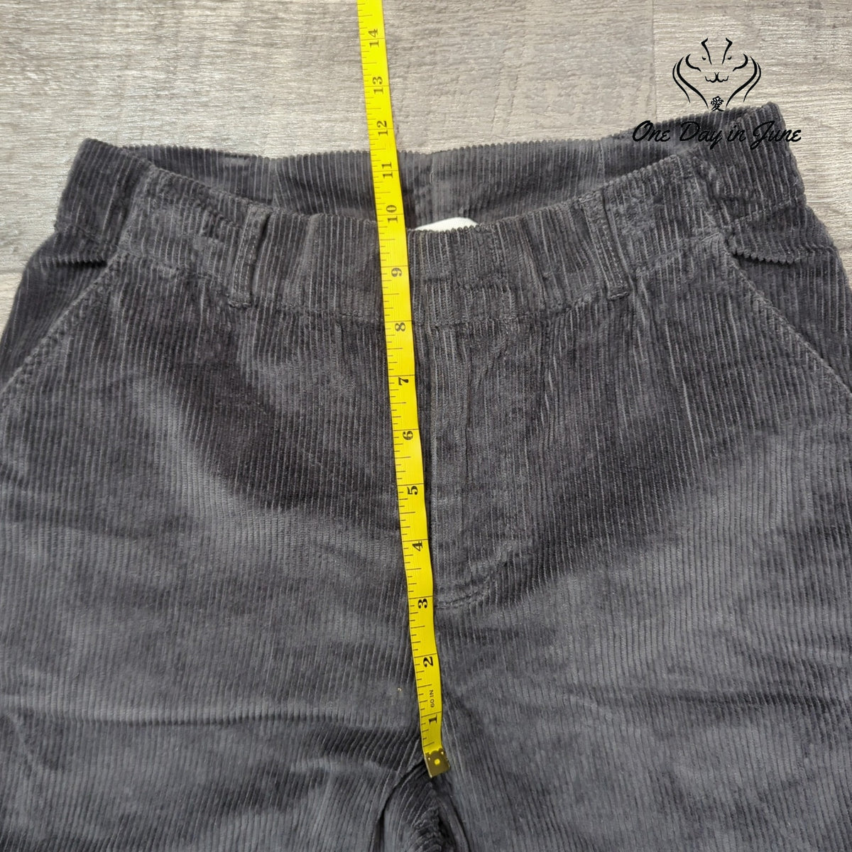 Treasure & Bond High Rise Bootcut Corduroy Pants Gray Size 4