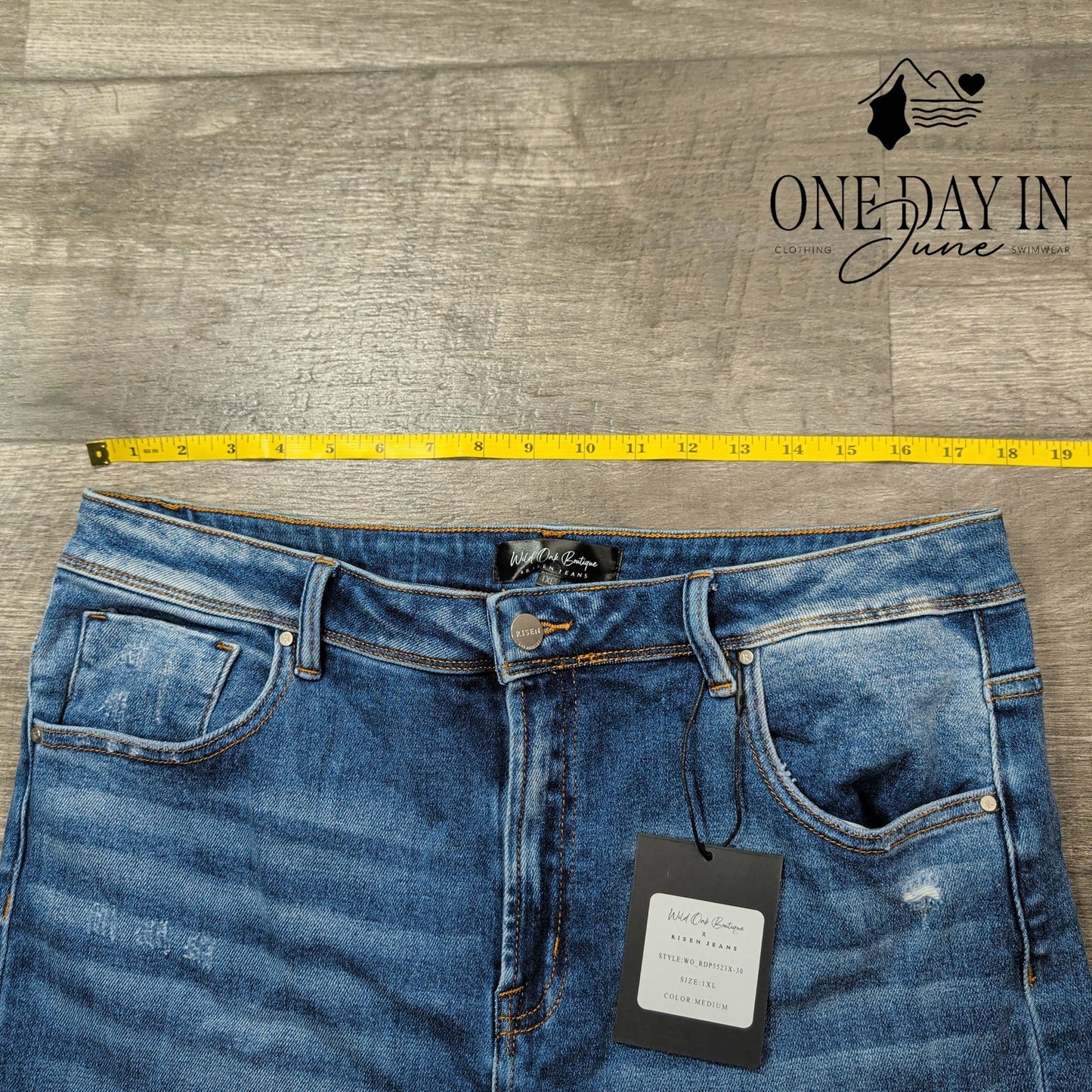 Risen Boot Cut Jeans Size 1X