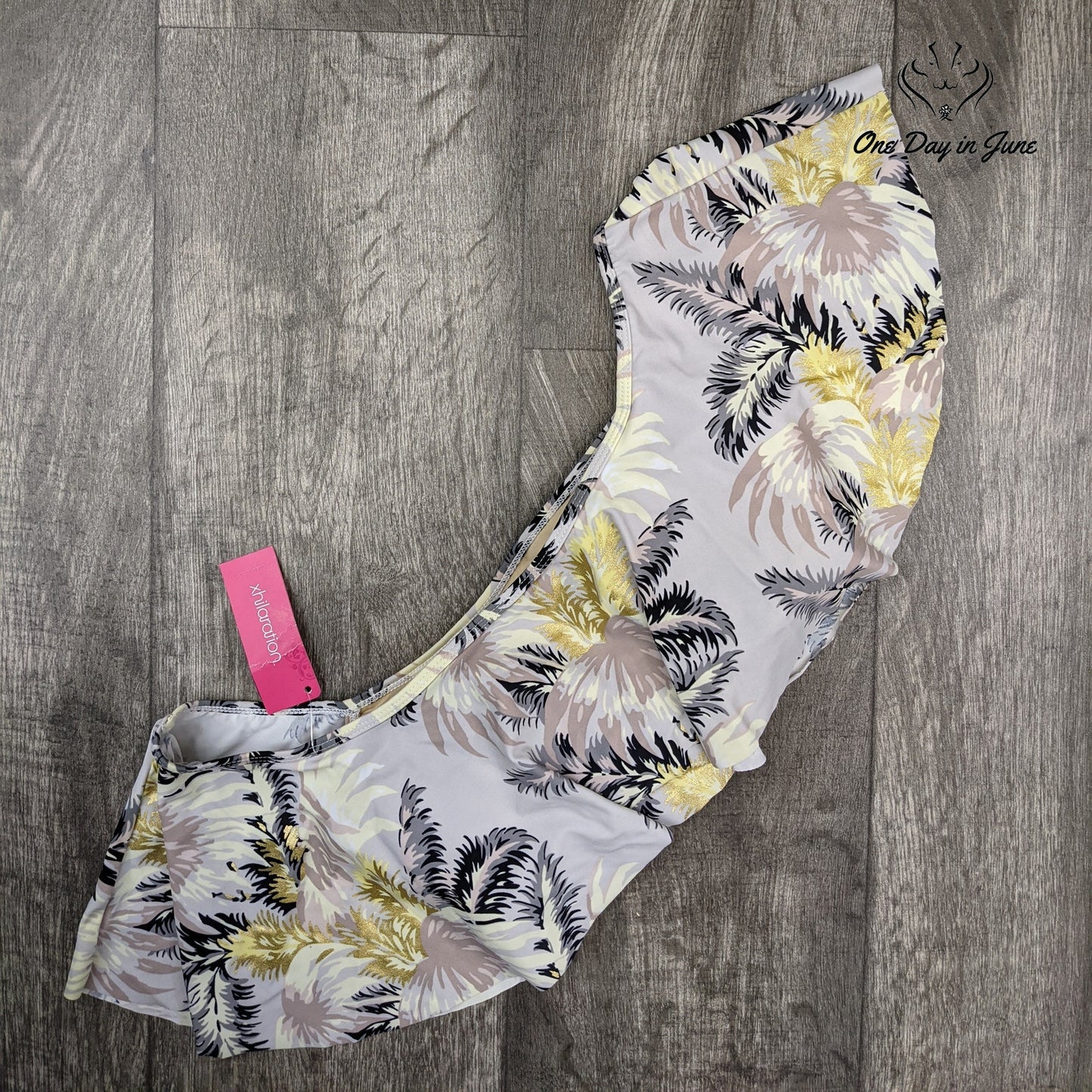 Xhilaration Off Shoulder Bikini Top Size 10