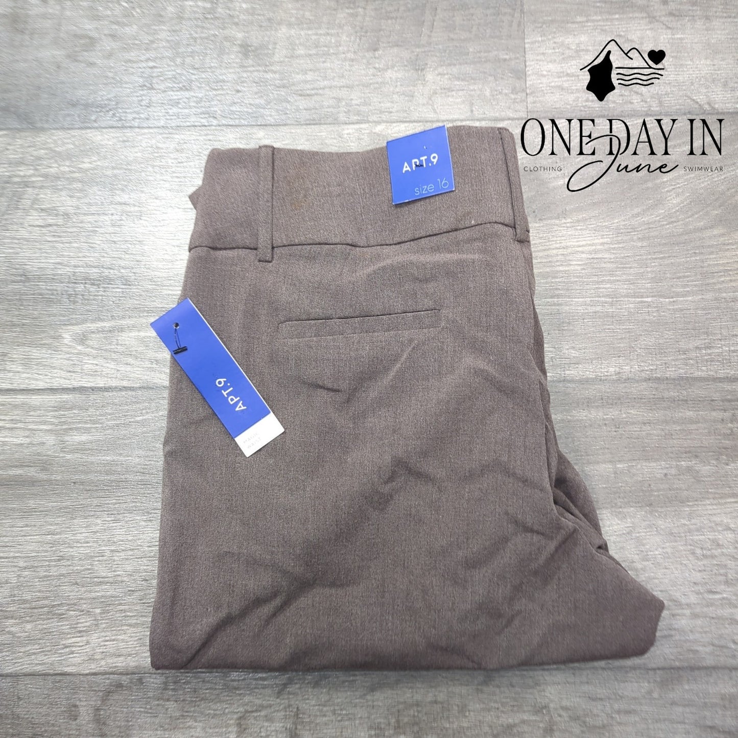 Apt. 9 Magic Waist Dress Pants Size 16