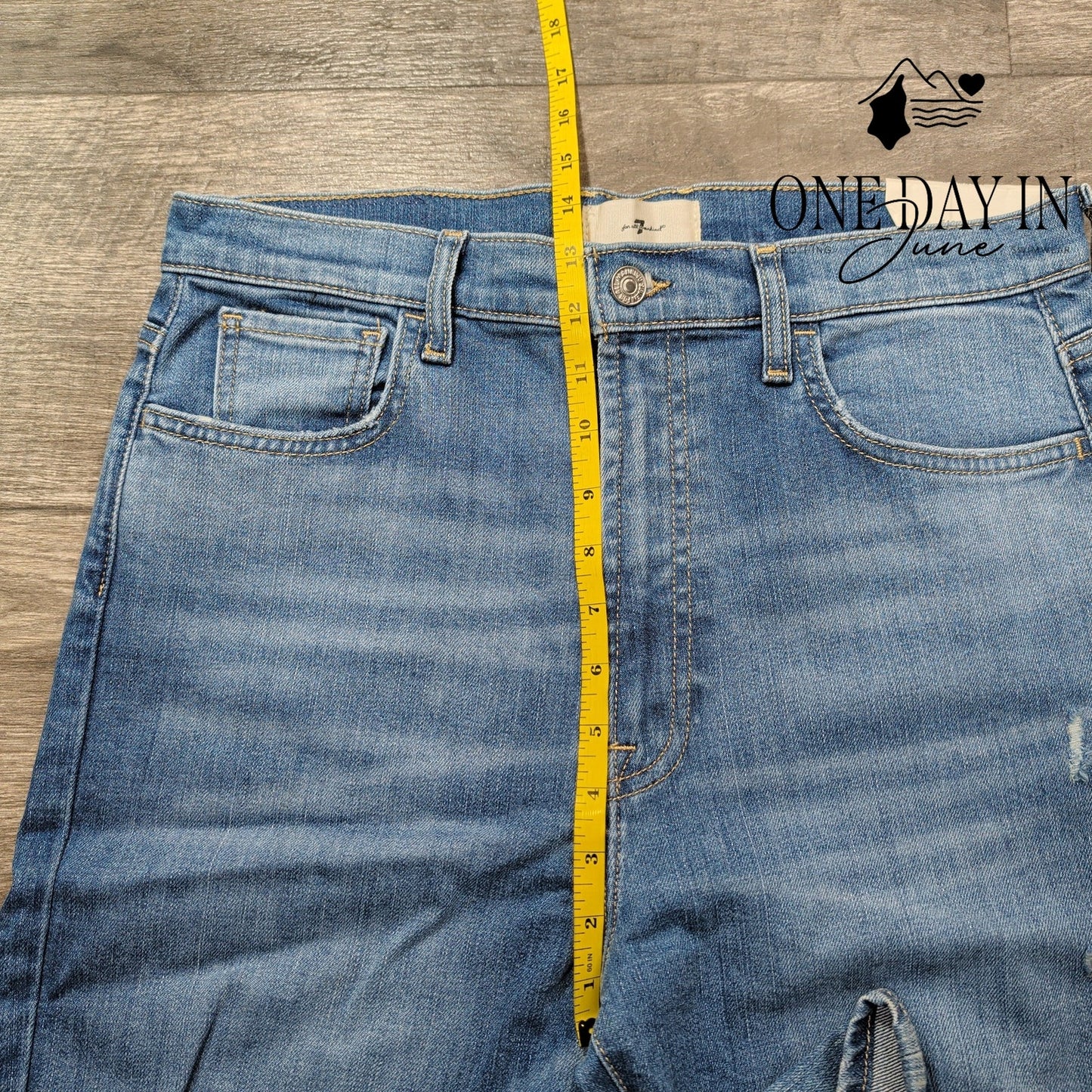 7 For All Mankind Easy Slim Jeans Size 12 (31)