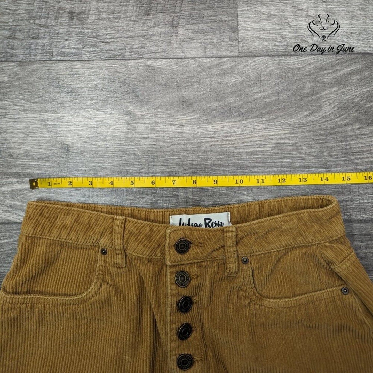 Indigo Rein Corduroy Mini Skirt Size 9