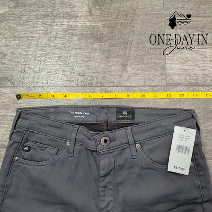 AG Adriano Goldschmied The Prima Crop Cigarette Crop Jeans Size 4 (27)