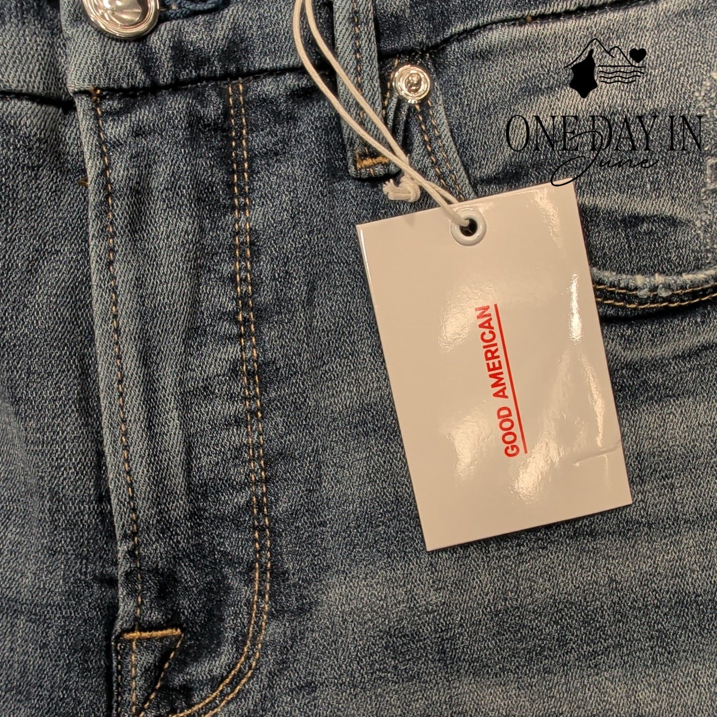 Good American Good Legs Crop Jeans Size 12 (31)