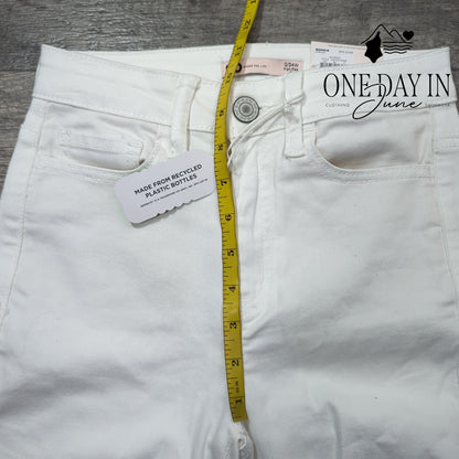 SO High Rise Split Hem Flare Jeans Size 0