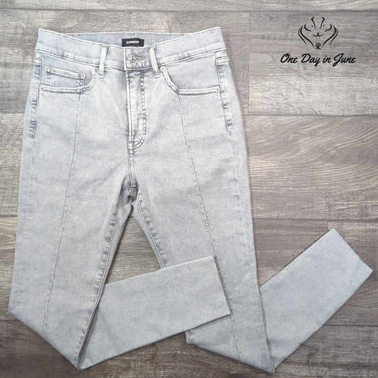Express Mid Rise Skinny Jeans Size 8