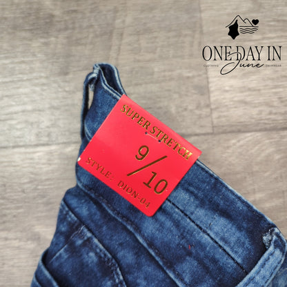 Rebel Love Super Stretch Straight Leg Jeans Size 9/10