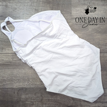 CharmLeaks One Shoulder One Piece Swimsuit Size L