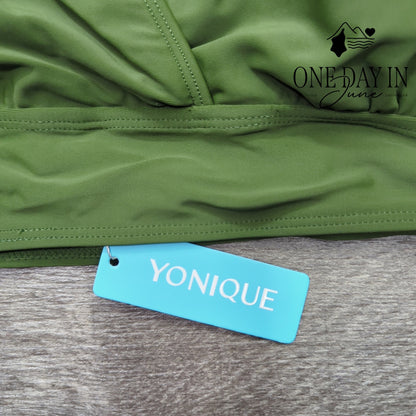Yonique Plus Size Bikini Top Size 18W