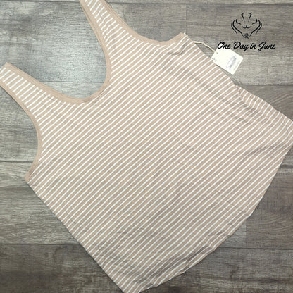 A.n.a Linen Sleeveless Tee Shirt Size XXL