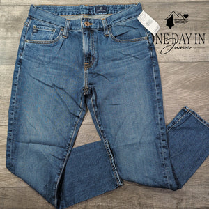 AG Adriano Goldschmied AG-ED Straight Leg Jeans Medium Wash NWT Size 4 (27)