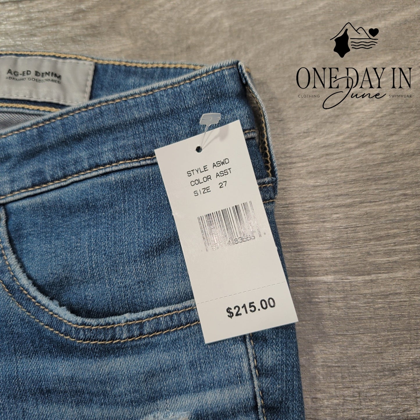AG Adriano Goldschmied The Legging Ankle Super Skinny Distressed NWT $215 Size 4
