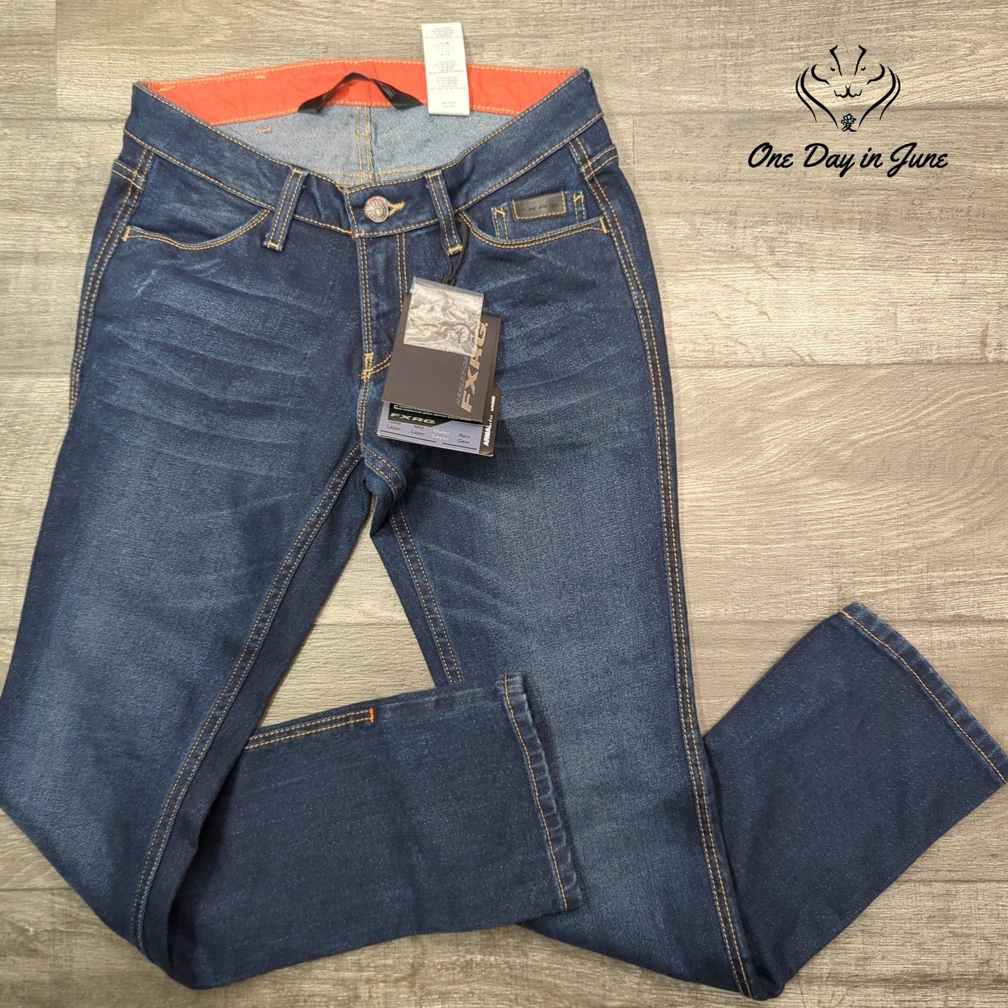 FXRG Harley Davidson Armalith Riding Jeans Straight Leg NWT Size 27 (4)