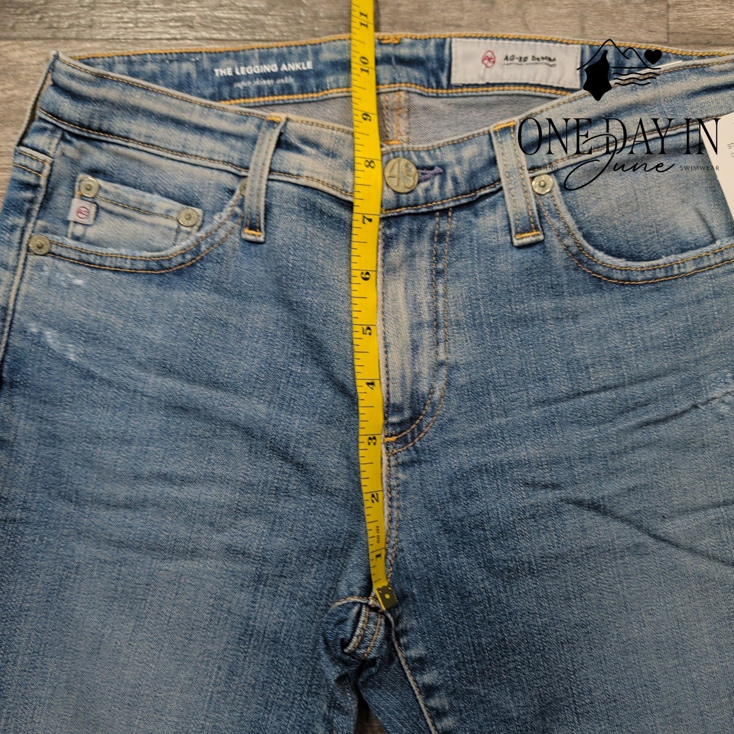 AG Adriano Goldschmied The Legging Ankle Super Skinny Jeans NWT $215 Size 4 (27)