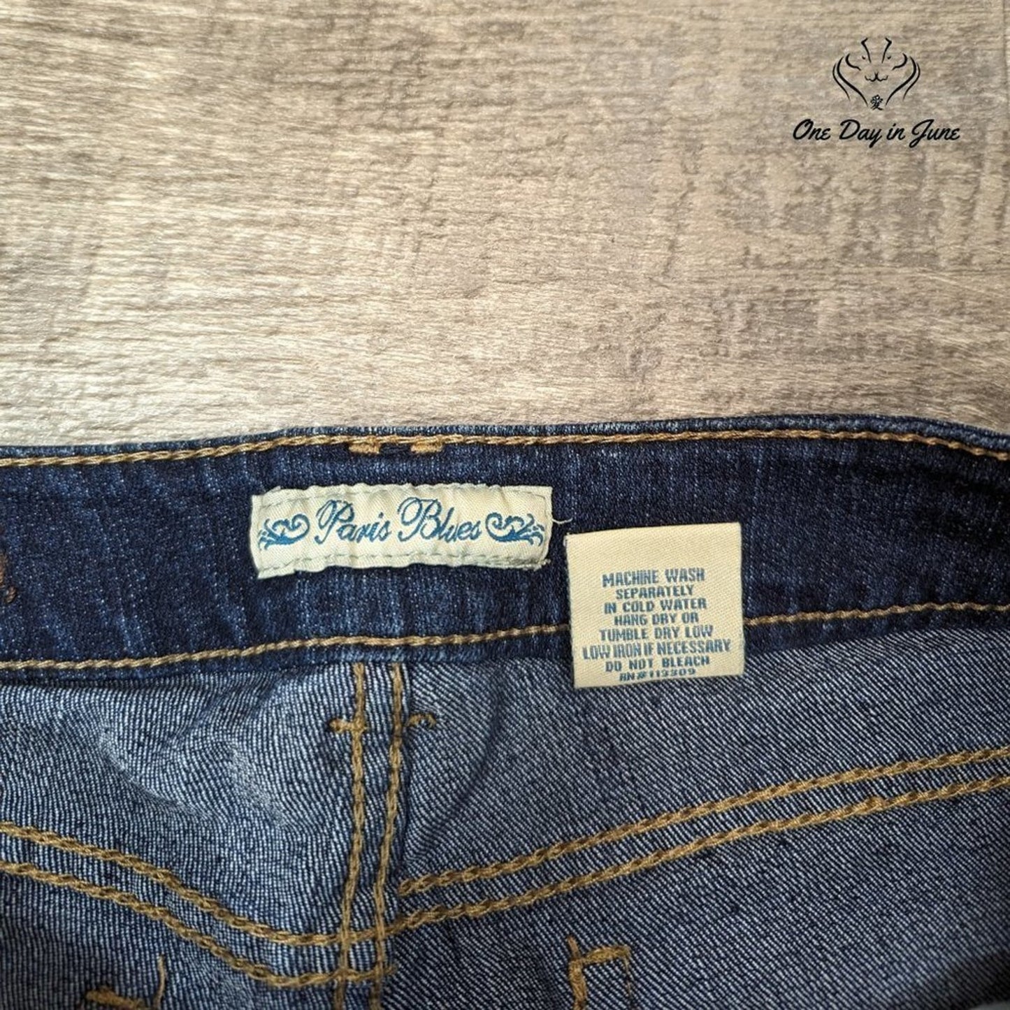 Paris Blues Juniors Straight Leg Jeans Size 5