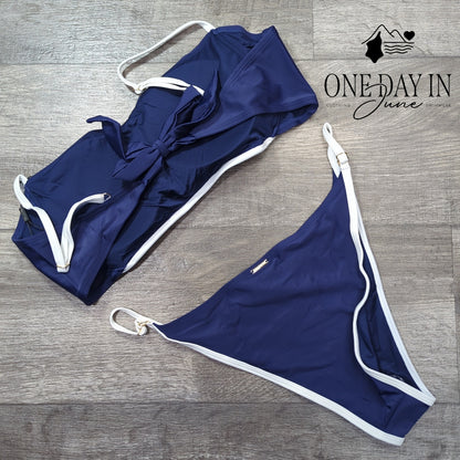 Relleciga Crop Bikini Swimsuir Size XL