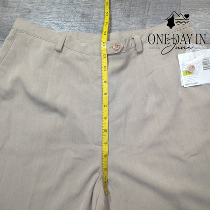 Sag Harbor Comfort Stretch Short Pants Size 14