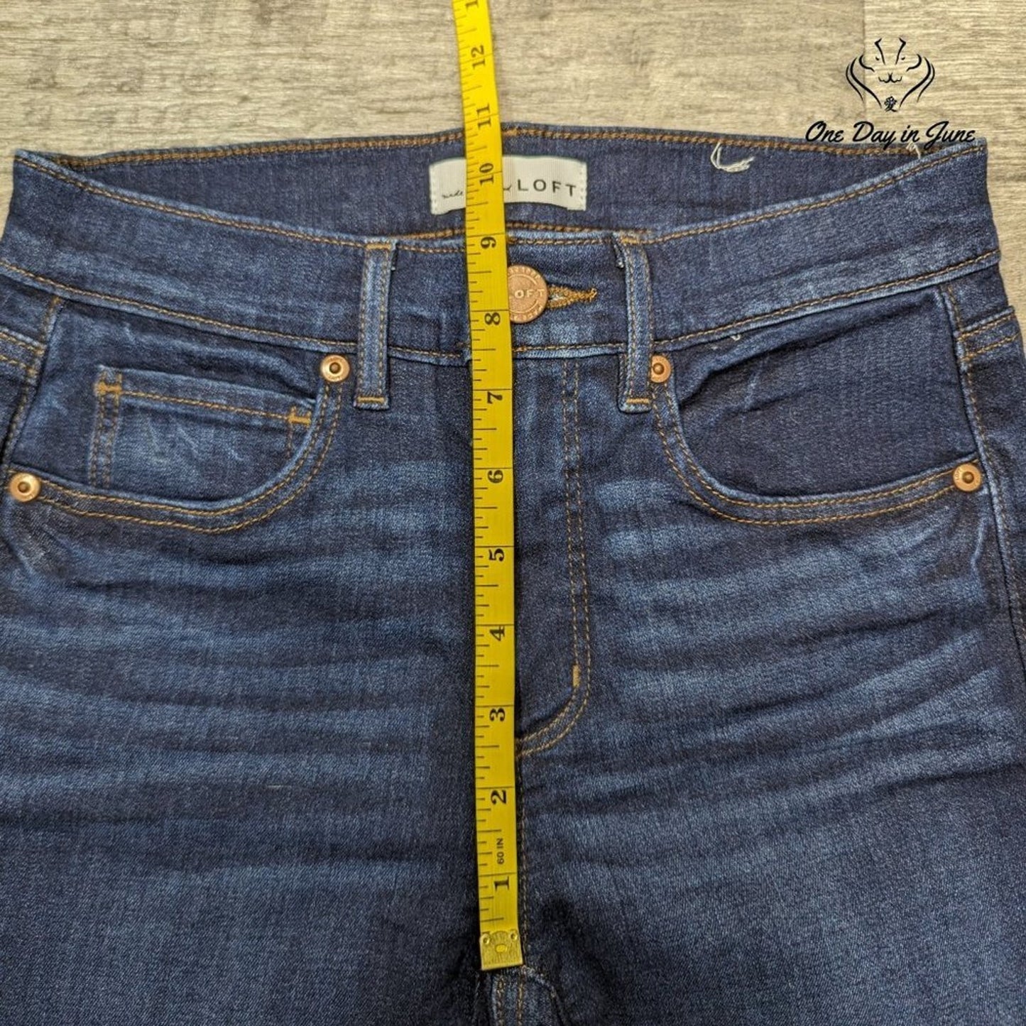 Loft Skinny Crop Jeans Size 2