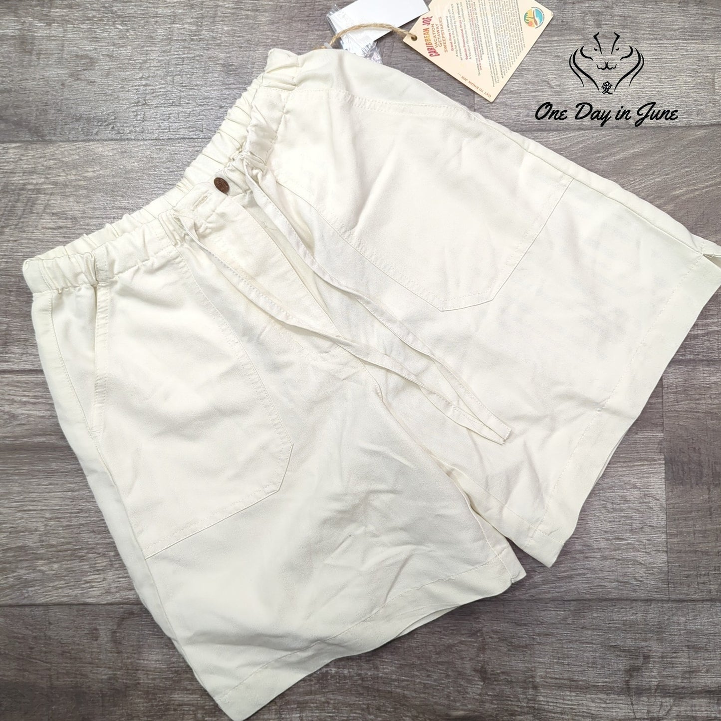 Caribbean Joe Drawstring Shorts Size S