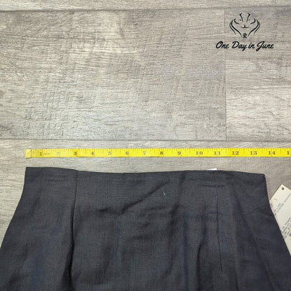 theomiles Petite Linen Lined Pencil Skirt Size 8P