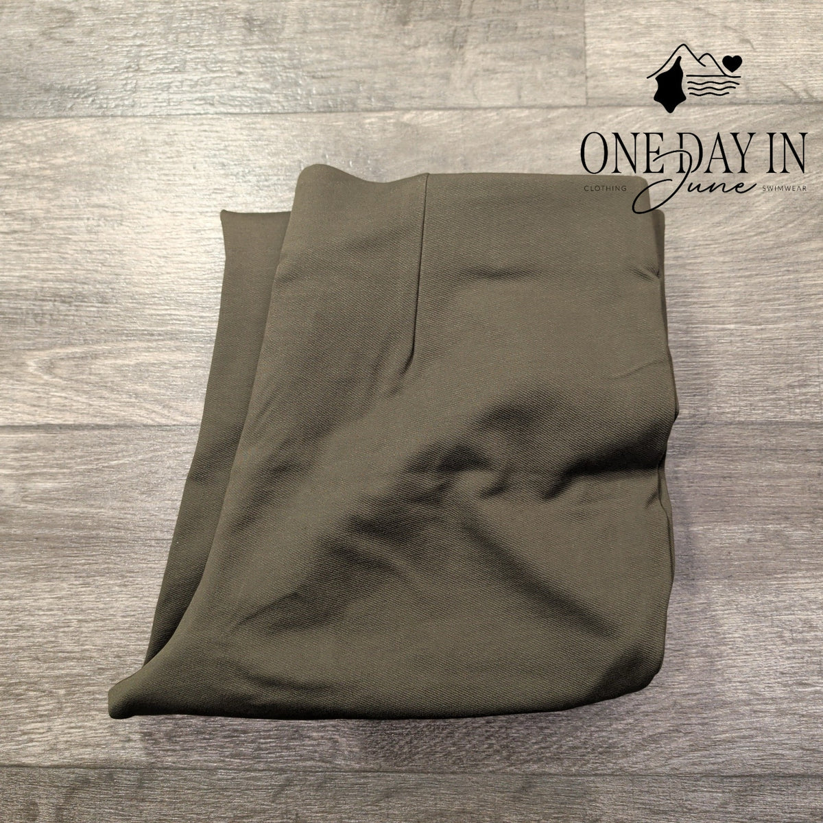 Talbots Petite Montauk High Rise Flare Ankle Pants Olive NWT Size 12P