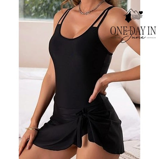 Eomenie Swimdress One Piece One Piece Swimsuit Size L
