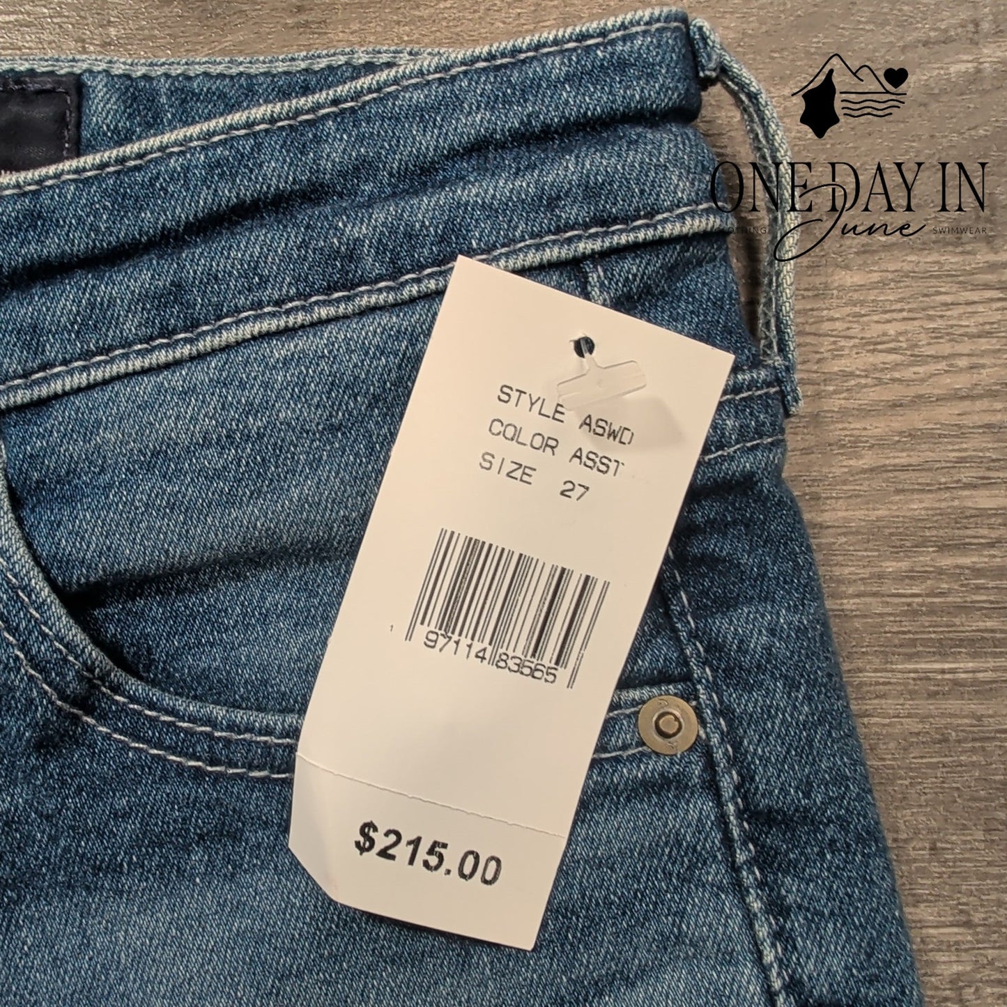 AG Adriano Goldschmied The Sophia Vintage High Waist Skinny NWT $215 Size 4 (27)