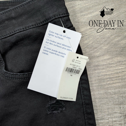 Old Navy High Rise Rockstar Super Skinny Distressed Jeans Size 16
