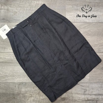 theomiles Petite Linen Lined Pencil Skirt Size 8P