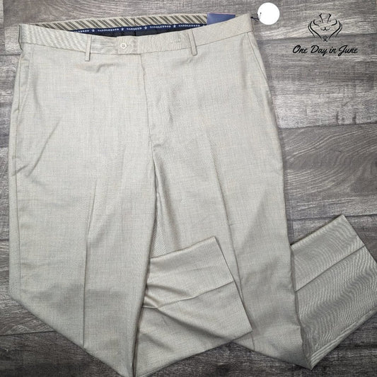 Saddlebred Sharkskin Straight Fit Pants Size 40X29