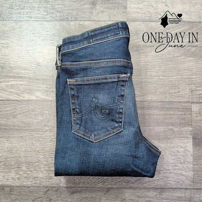 AG Adriano Goldschmied The Legging Ankle Super Skinny Jeans Blue NWT Size 4 (27)