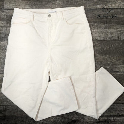 Loft Straight Leg Corduroy Pants Size 14