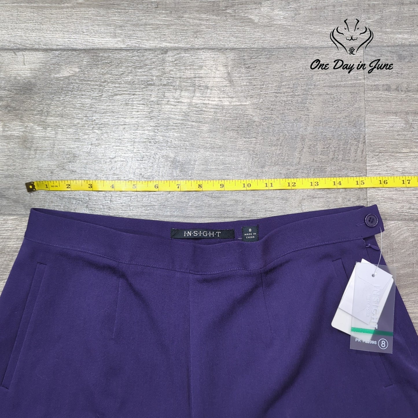 Insight Straight Leg Dress Pants Size 8