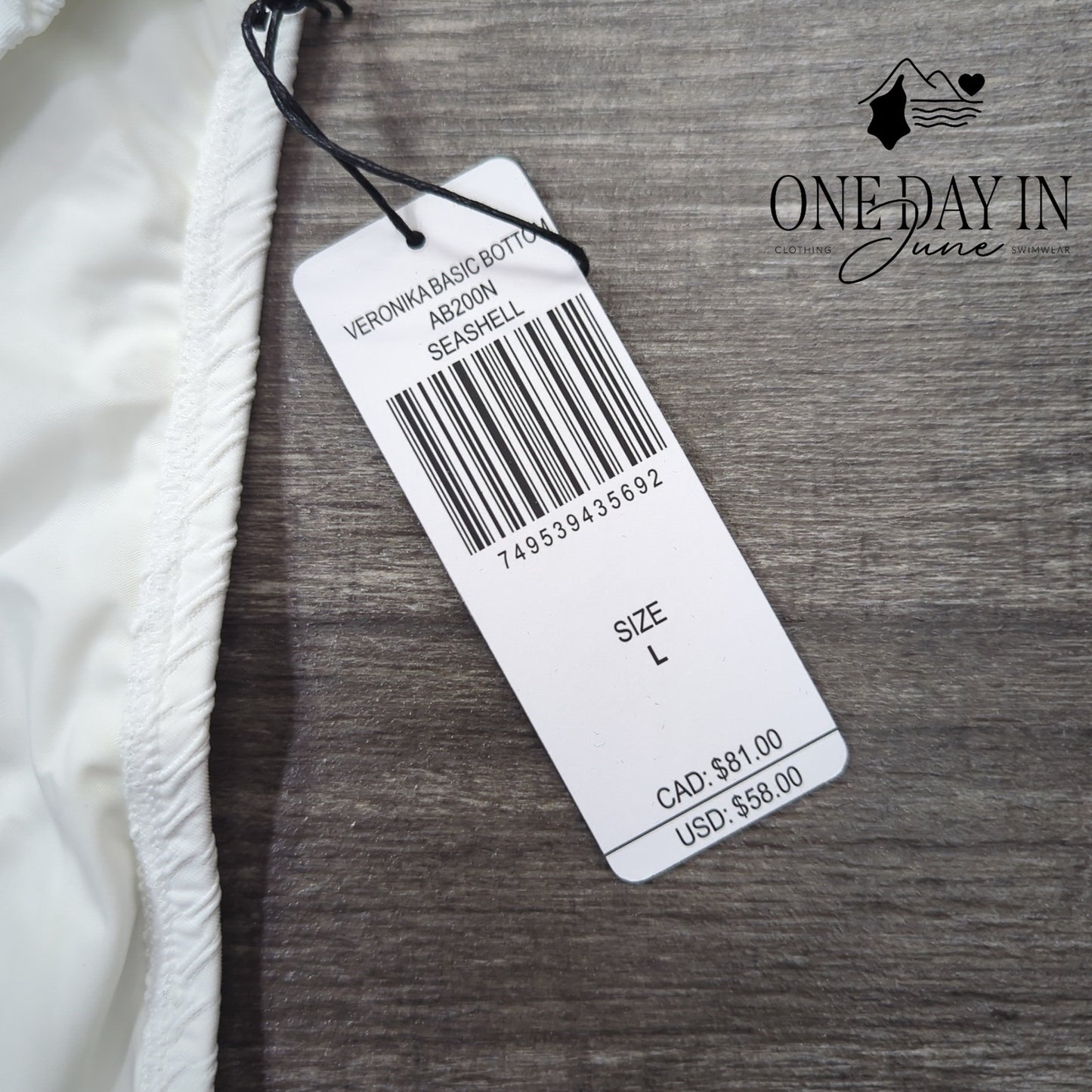 A.Che Veronika Basic Bikini Bottom Size L