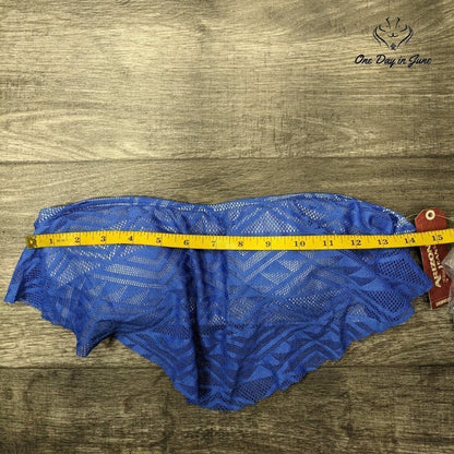 Arizona Jean Co. Juniors Flounce Bikini Top Size L