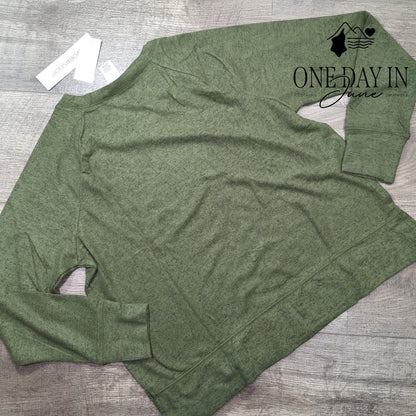 Workshop Long Sleeve Crew Neck Sweater Size L