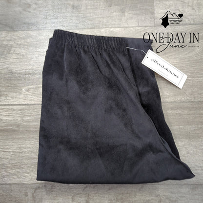 Alfred Dunner Pull On Corduoy Pants Size 12