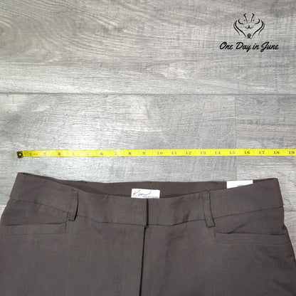 Kim Rogers Career Straight Leg Pants Size 16