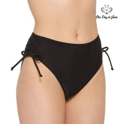Arizona Jean Co. Juniors High Waist Bikini Bottom Size L