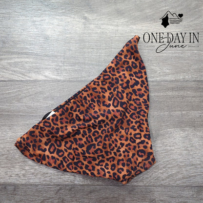 No Boundaries Moderate Coverage Leopard Bikini Bottom Size S