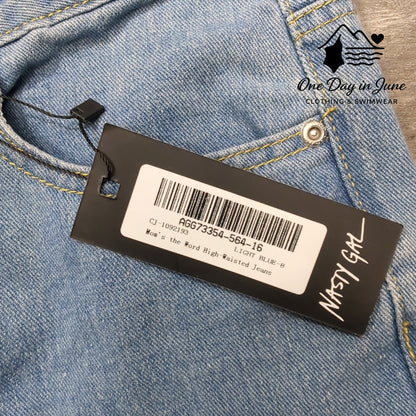 Nasty Gal Mom's the Word High Waisted Jeans Size 4