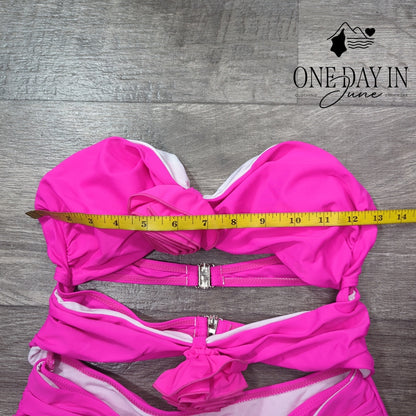 Aleumdr Cut Out One Piece Swimsuit Size S