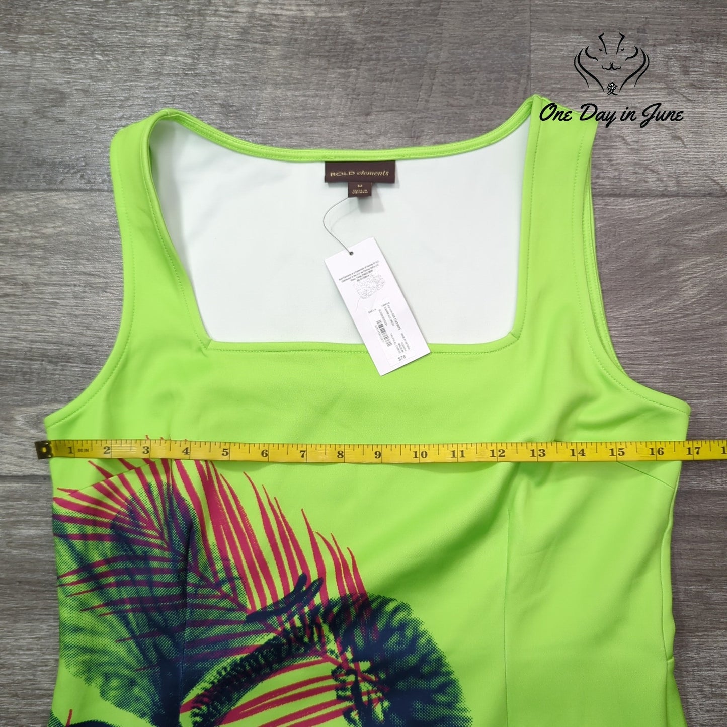 Bold Elements Sleeveless Bodycon Dress Size M