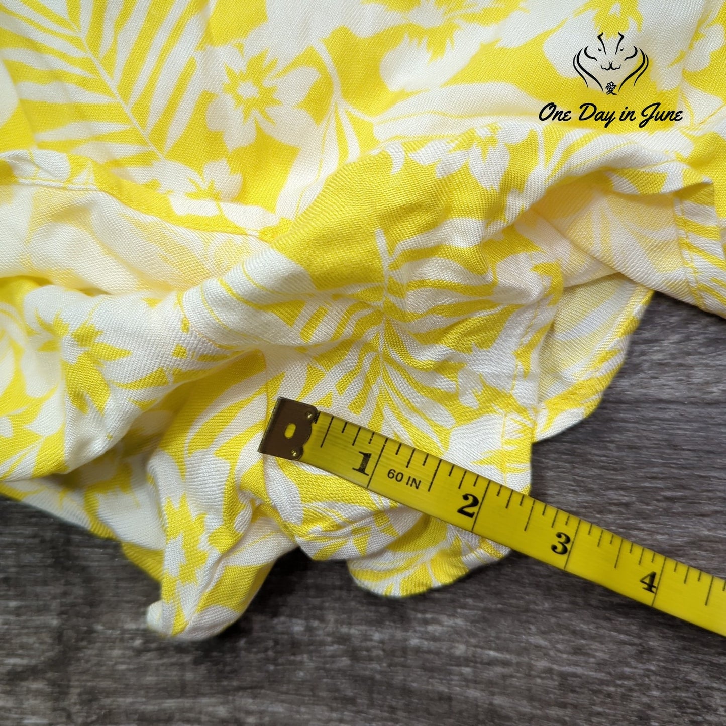 Arizona Jean Co. Juniors Tropical Wrap Skort Size XL